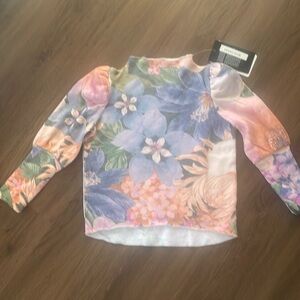 Chaser Sweatshirt Girl Size 6 NWT